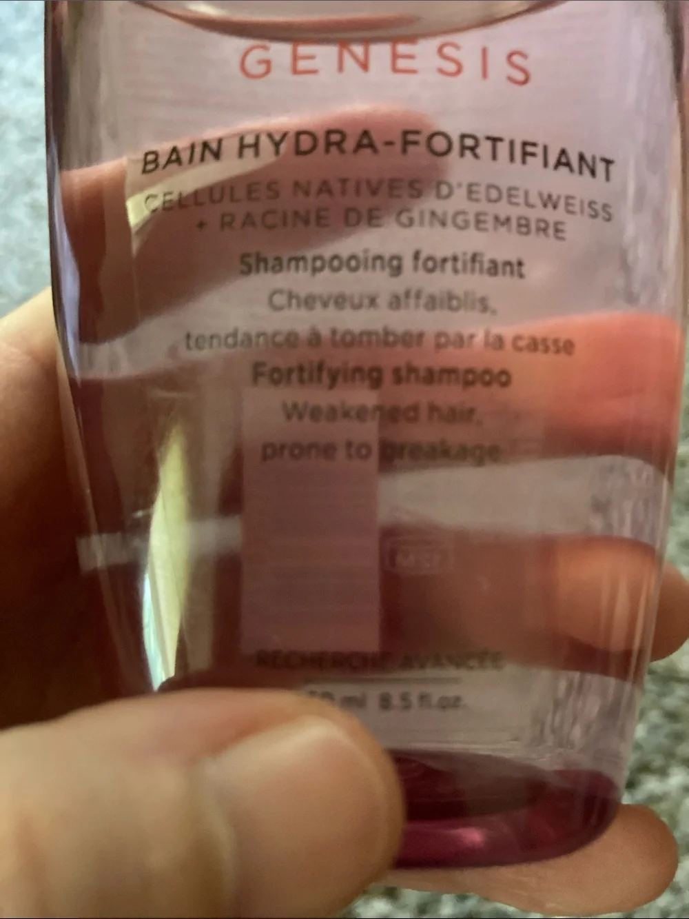 Kerastase Bain Hydra Fortifiant Shampoo USED